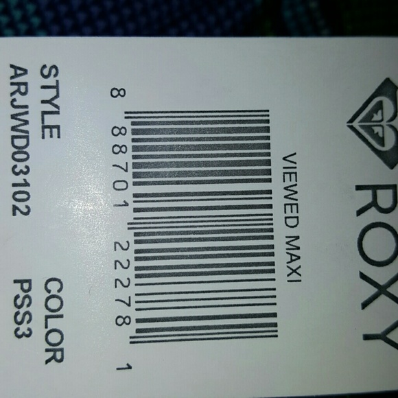 🆕Roxy Womens Viewed Maxi Strapless Dress NWT - Picture 5 of 5